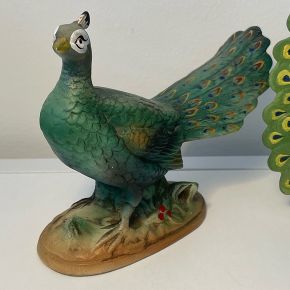 Napco Peacock vintage figurine in excellent vintage condition - Picture 2 of 4